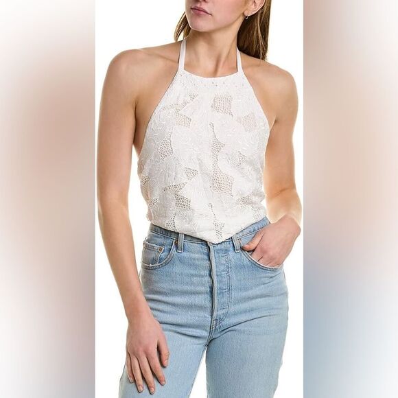 NWT LoveShackFancy Omi Handkerchief Top & Eliza Skirt Rare Embroidered Set sz XS - Picture 5 of 16